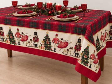 Het Kerstbal - Tafelkleed - 2.4 m - 1.4 m, Nieuw
