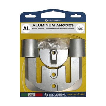 Tecnoseal Aluminium Anode Kit voor Mercruiser Bravo II-III S, Watersport en Boten, Buiten- en Binnenboordmotoren, Ophalen of Verzenden