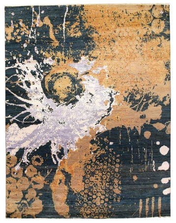 Afghan, Handgeknoopt Abstract fijn tapijt Premium wol, Nieuw
