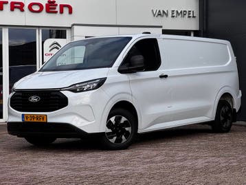 Ford Transit Custom 320L 2.5 PHEV L2H1 Limited | Plug-In | 9, Automaat, Stof, Gebruikt, Wit