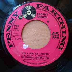 vinyl single 7 inch - The Liverpool Football Team - Sing..., Verzenden, Zo goed als nieuw, 7 inch, Pop