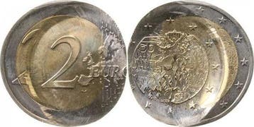 2019 Duitsland 2 Euro Fehlpraegung 30 Jahre Mauerfall 2 x..., Verzenden