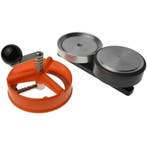 Micro buttonmachine uitbreidingsset 75mm, Nieuw