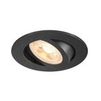 SLV NEW TRIA GU10 rond 82mm Inbouw armatuur kantelbaar mat, Verzenden, Nieuw, Trendy verlichting