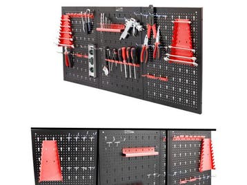 Veiling - Gereedschapsbord 3 delig incl. wandbevestiging, Nieuw