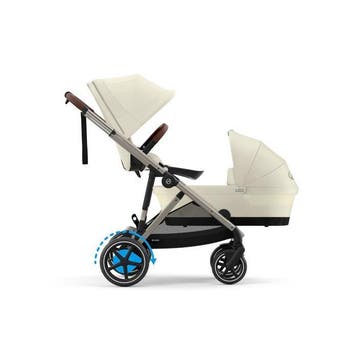 Showmodel Cybex E-Gazelle S voor 2 kinderen € 799,=, Nieuw, Combiwagen, Verstelbare duwstang, Ophalen