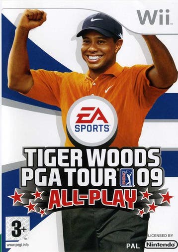Wii Tiger Woods PGA Tour 09 All-Play, Verzenden, Zo goed als nieuw