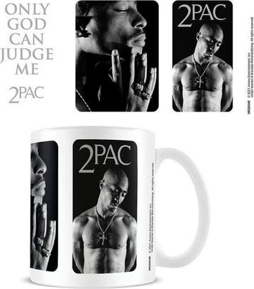 Tupac Only God Can Judge Me - Mok officiële merchandise, Ophalen of Verzenden, Nieuw, Gebruiksvoorwerp