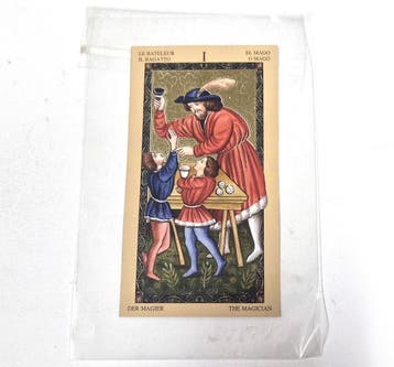 Vintage Golden Tarot of the Renaissance – losse kaart De, Verzenden, Gebruikt