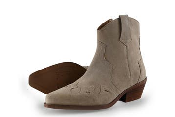 Manfield Cowboy laarzen in maat 36 Beige, Verzenden, Beige, Zo goed als nieuw, Manfield