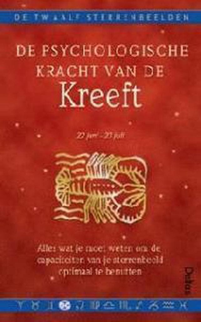 De psychologische kracht van de kreeft / De twaalf, Boeken, Esoterie en Spiritualiteit, Gelezen, Verzenden