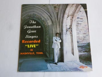 The Jonathan Greer Singers - Recorded Live (LP) usa, Ophalen of Verzenden, Zo goed als nieuw