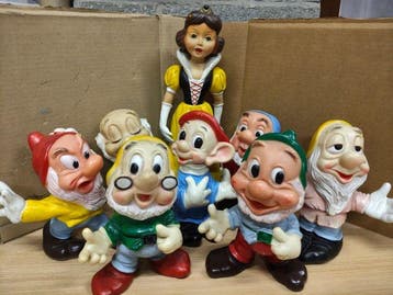 Snow White & The Seven Dwarfs - 8 Figure, Nieuw