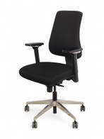 Custom NPR bureaustoel, zwart-chrome, Overige plaatsen, Ophalen of Verzenden, Gebruikt, Stoel