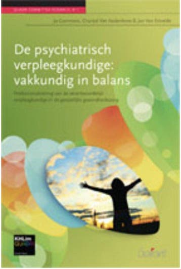 De psychiatrisch verpleegkundige vakkundig in balans /, Boeken, Verzenden, Gelezen, Gommers