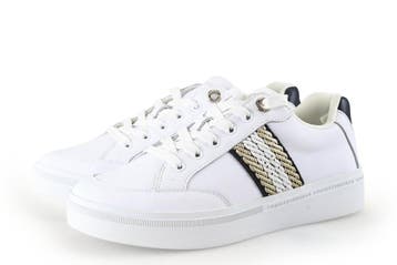 Tommy Hilfiger Sneakers Meisjes in maat 36 Wit, Verzenden, Jongen of Meisje, Schoenen, Tommy Hilfiger