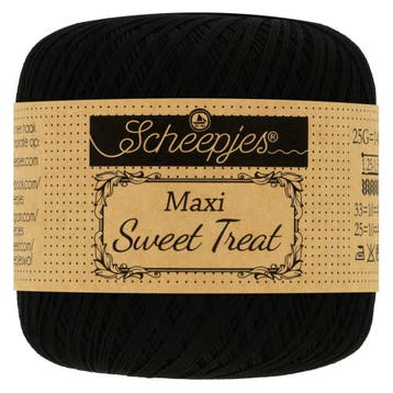 Scheepjes Maxi Sweet Treat - 110 Black, Ophalen of Verzenden, Nieuw, Breien of Haken, Wol of Garen