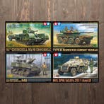 Tamiya 1:48 - Modelauto (4) - U.S. Howitzer Motor Carriage, Nieuw