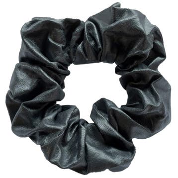 Haarspullen Donkergrijze lederlook Scrunchie, Sieraden, Tassen en Uiterlijk, Uiterlijk | Haarverzorging, Ophalen of Verzenden