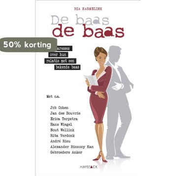 De baas de baas - Ria Harmelink 9789077881514, Boeken, Verzenden, Gelezen, Ria Harmelink