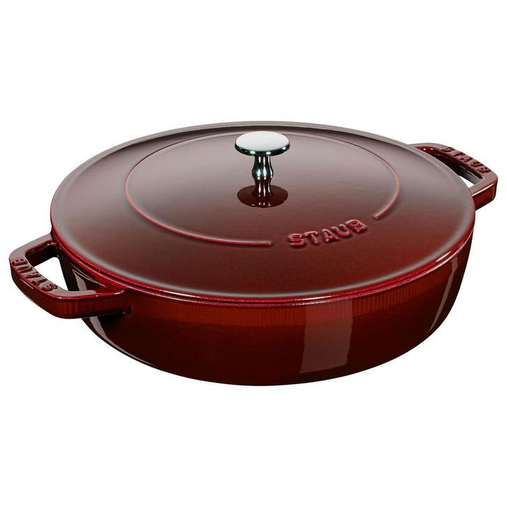 GGM Gastro | STAUB | BRAISERS - Sauteerpan met Chistera Drop, Zakelijke goederen, Horeca | Keukenapparatuur, Verzenden