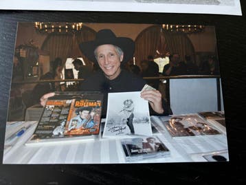Handtekening Johnny Crawford (The Rifleman), Ophalen of Verzenden, Nieuw, Film, Foto of Kaart