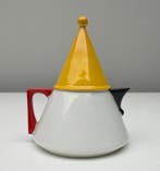 J. Kronester - Theepot - Futura - Porselein - Memphis-stijl, Antiek en Kunst