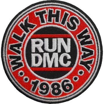 Run DMC - Walk This Way - patch officiële merchandise, Ophalen of Verzenden, Nieuw, Kleding