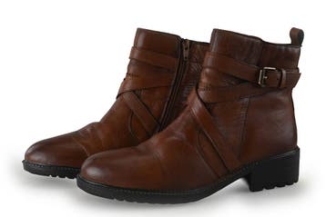 Nelson Boots in maat 40 Cognac, Kleding | Dames, Schoenen, Overige kleuren, Verzenden, Overige typen, Zo goed als nieuw