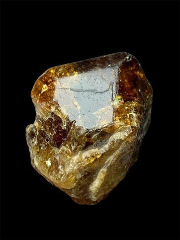 Zeldzaam andradietkristal uit Skardu, Pakistan Ruw - Hoogte: