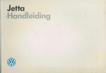 1986/87 Volkswagen Jetta Instructieboekje Nederlands, Verzenden