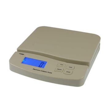 Compacte Digitale Weegschaal 25Kg x 1g Wit, Verzenden, Nieuw