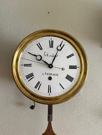 Klok (3) - Staal, Messing - 1800-1850