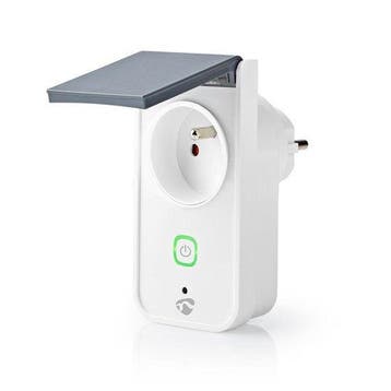 Energiemeter stopcontact - Verbruiksmeter - Via App - Wit -, Verzenden, Zo goed als nieuw