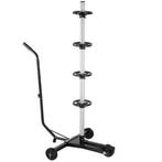 Velgboom mobiel zwart aluminium tot 225mm bandbreedte, Doe-het-zelf en Verbouw, Verzenden, Nieuw