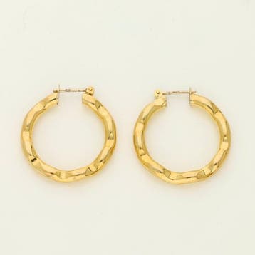 Oorbellen - 18 karaat Geel goud, Sieraden, Tassen en Uiterlijk, Oorbellen, Nieuw
