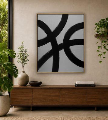 Tito Aok - Original Painting XL – Contemporary Abstract –, Antiek en Kunst
