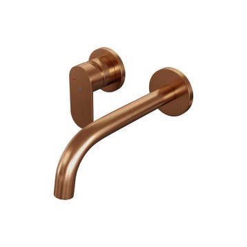 Brauer Copper Edition Inbouw Wastafelmengkraan met Gebogen, Ophalen of Verzenden, Nieuw