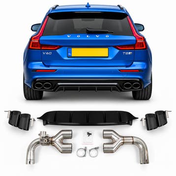 Diffuser | Geschikt voor Volvo | V60 / S60 | 2019+ | Sport-L, Verzenden, Nieuw, Volvo