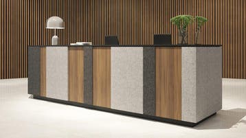 Receptiebalie Domino | Ruime keuze in kleur en afmeting, Nieuw in verpakking