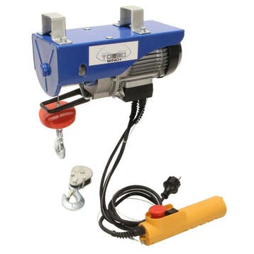 Takel hijsinrichting 50/100kg elektrisch blauw model, Verzenden, Nieuw