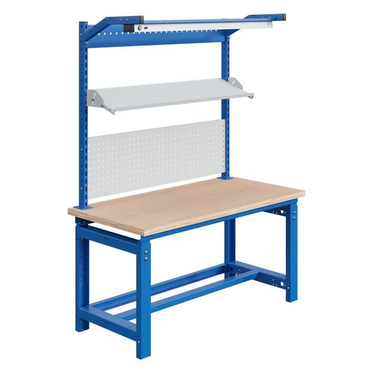 Aanbieding: Verstelbare werkbank Sofame multiplex 40mm, Doe-het-zelf en Verbouw, Werkbanken, Nieuw