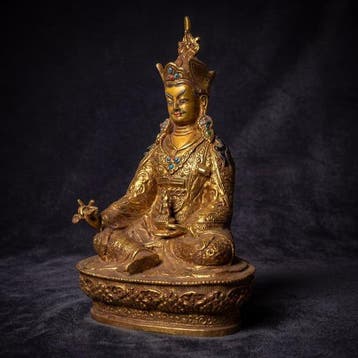 Padmasambhava (Guru Rinpoche) - Brons - Azië (Zonder