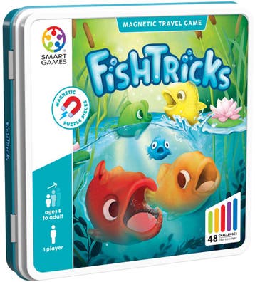 FishTricks Magnetisch Reisspel in Blik | Smart Games -, Verzenden, Nieuw
