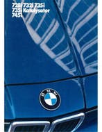 1985 BMW 7 SERIE BROCHURE DUITS, Nieuw, BMW, Author