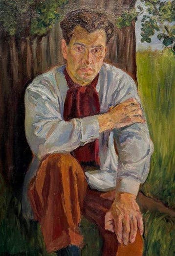 Erik Bergenstråhle (1925) - Ritratto di uomo seduto