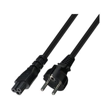 Flexibele C5 voedingskabel | ProCable | 1 meter, Verzenden, Nieuw