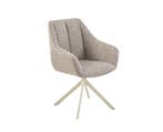 Eetkamerstoel Madrid poot Venus draaibaar Beige - Be great, Huis en Inrichting, Stoelen, Ophalen of Verzenden, Nieuw