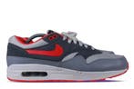 Nike Air Max 1 iD Solar Red • 44.5, Ophalen of Verzenden, Nieuw, Nike, Sneakers of Gympen