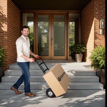 Steekwagen tot 200 kg - zwart, Verzenden, Nieuw